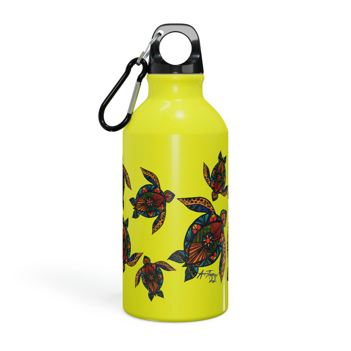 Stain GLass Turtle Oregon Sport Bottle