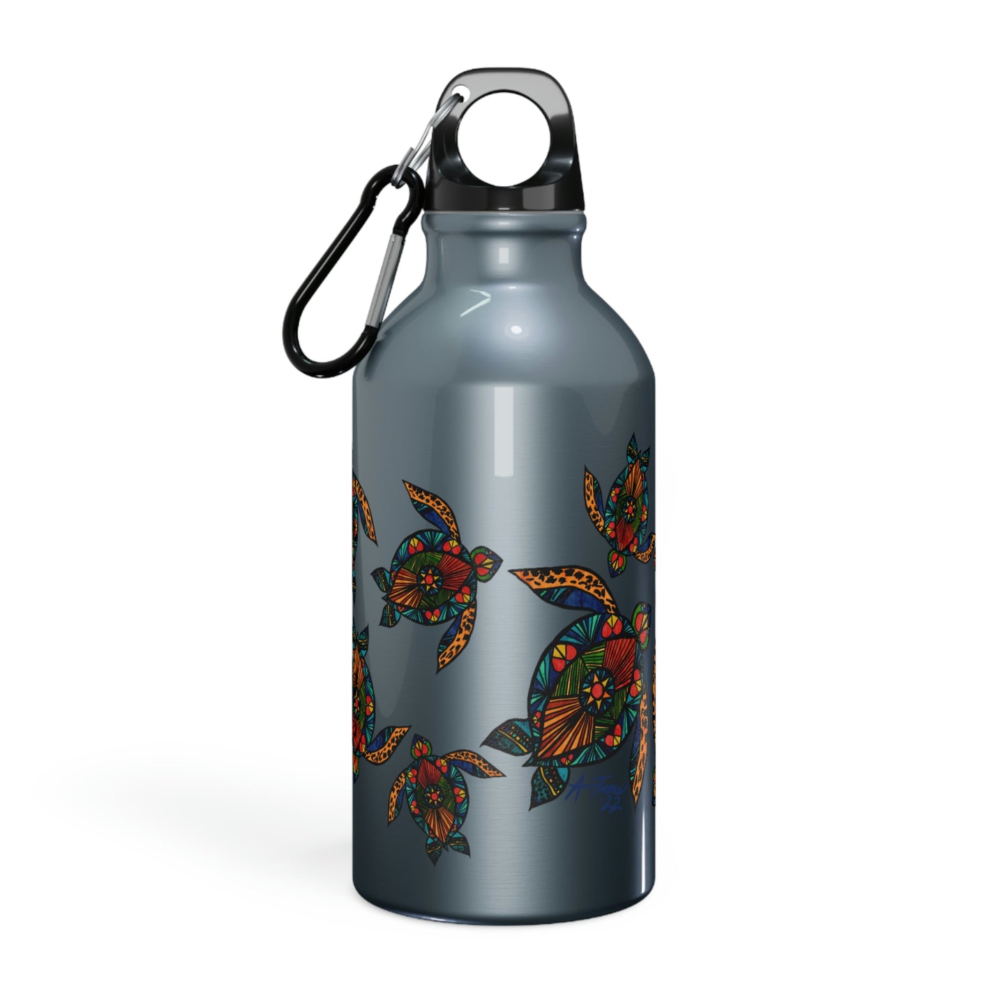 Stain GLass Turtle Oregon Sport Bottle