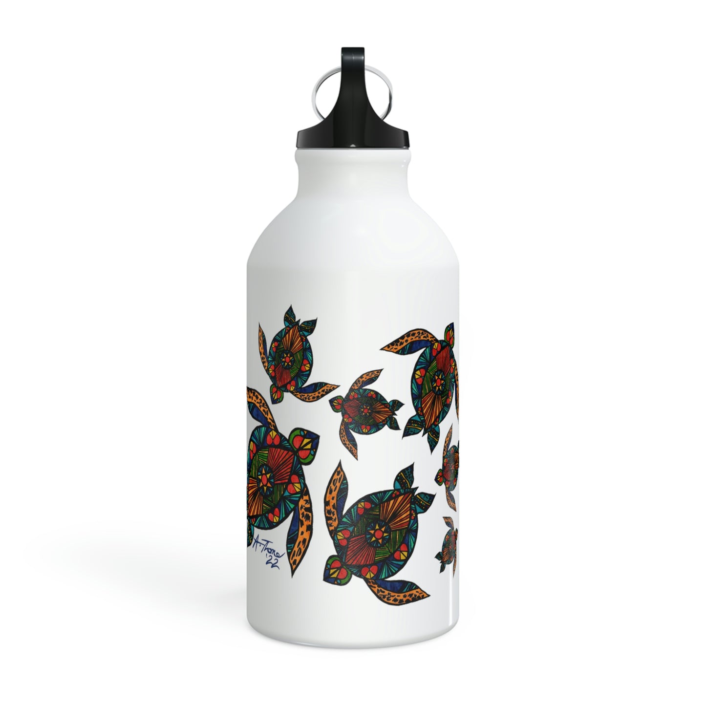 Stain GLass Turtle Oregon Sport Bottle