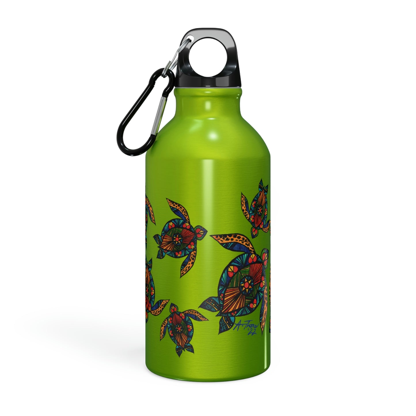 Stain GLass Turtle Oregon Sport Bottle