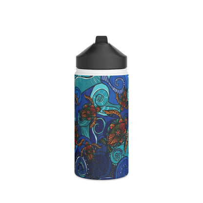 Stainless Steel Water Bottle, Standard Lid