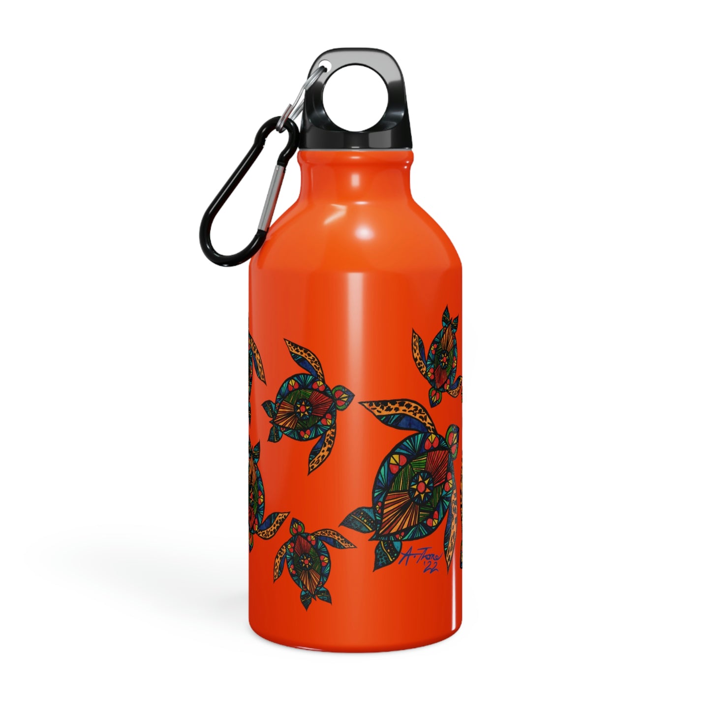 Stain GLass Turtle Oregon Sport Bottle