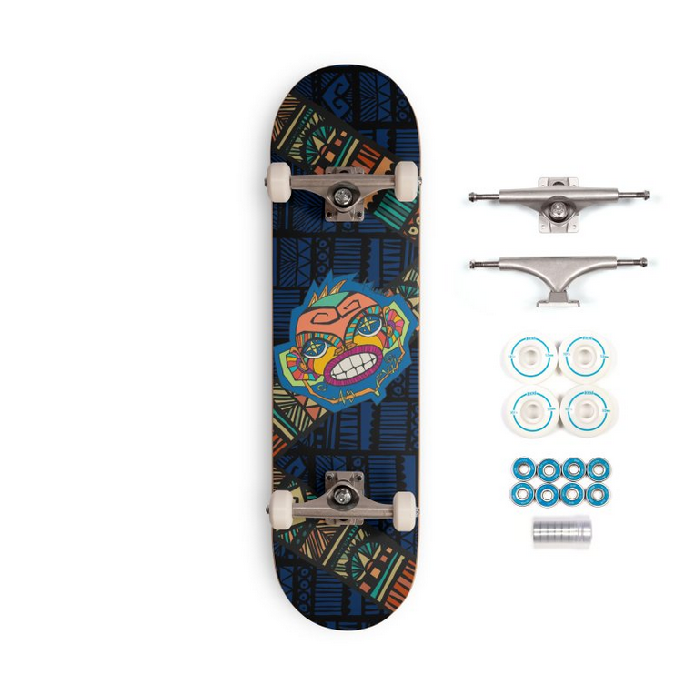 Hear No Evil - Kikazaru in the Possessive Symphony Skateboard