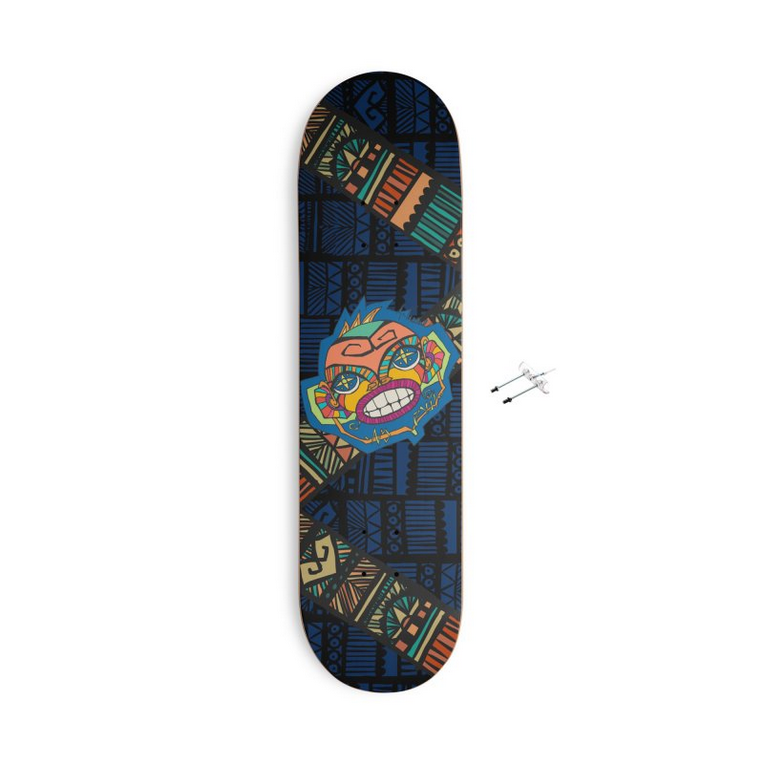 Hear No Evil - Kikazaru in the Possessive Symphony Skateboard