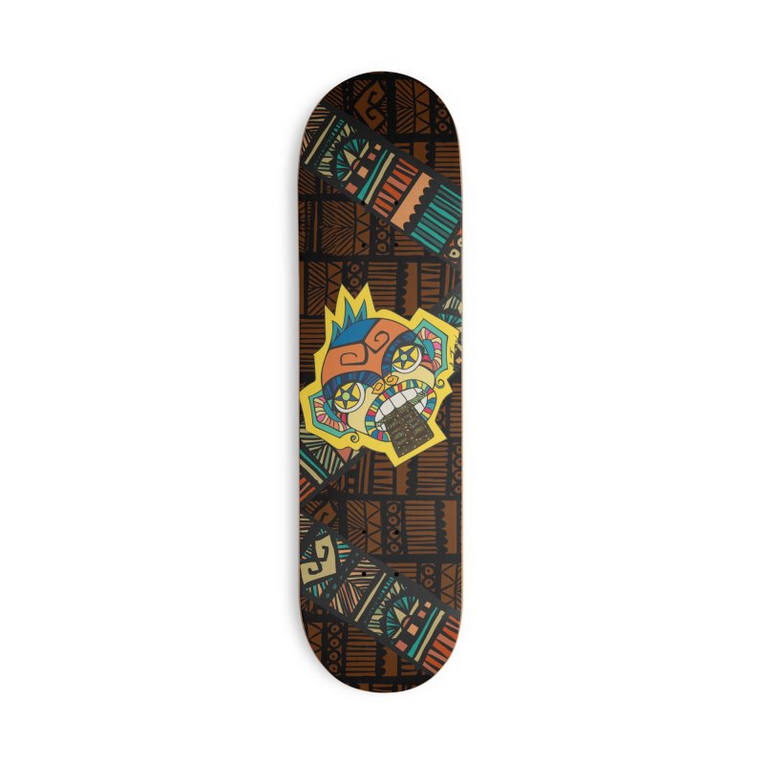 Speak No Evil - Iwazaru devours the sinful Skateboard