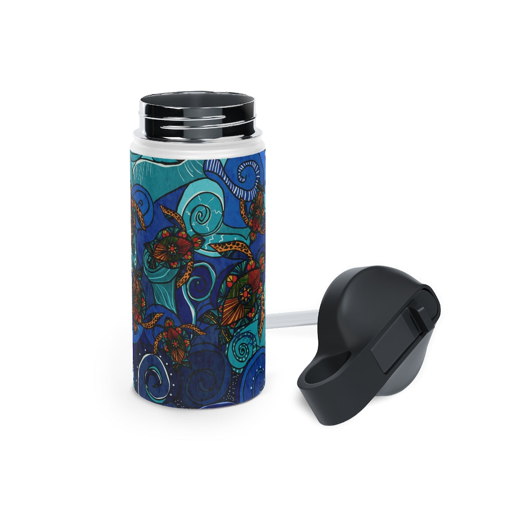 Stainless Steel Water Bottle, Standard Lid