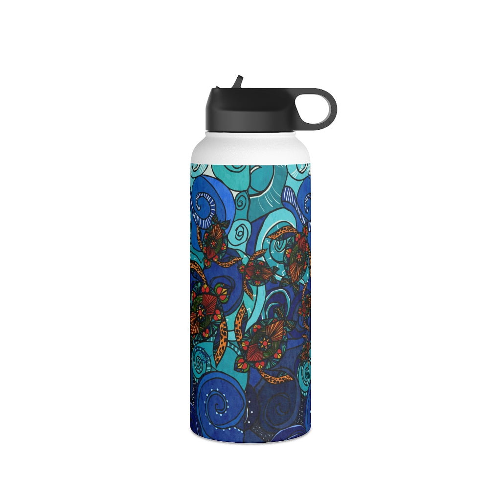 Stainless Steel Water Bottle, Standard Lid