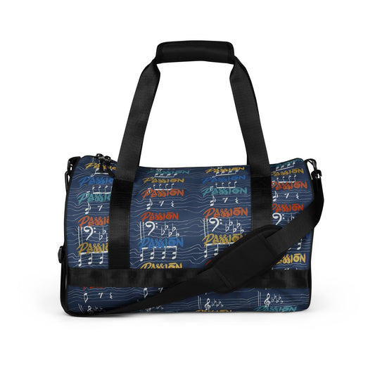 Passion 4/4 Music All-over print gym bag