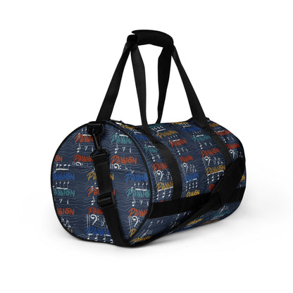 Passion 4/4 Music All-over print gym bag