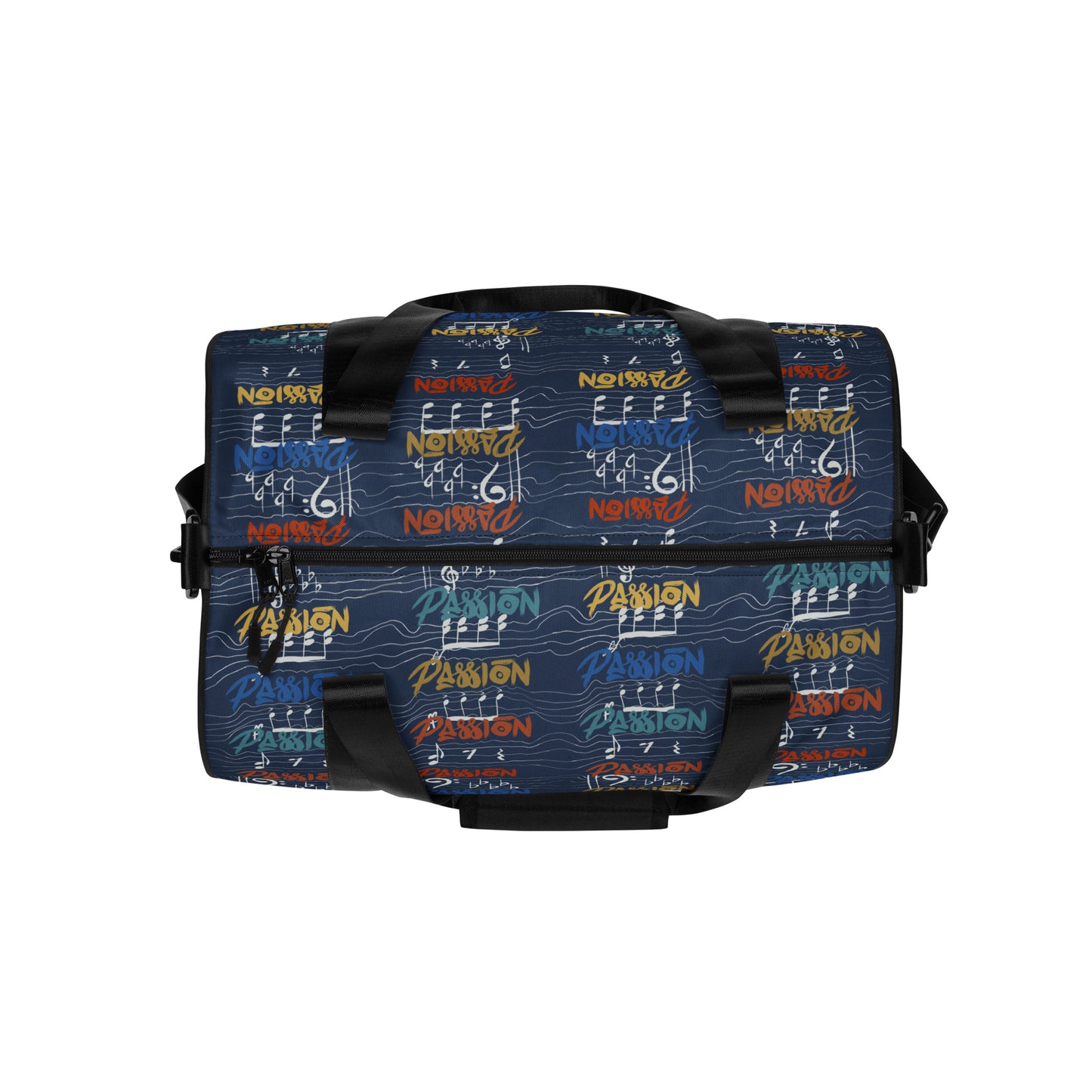 Passion 4/4 Music All-over print gym bag