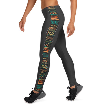 Tribal Pattern Sitich Leggings