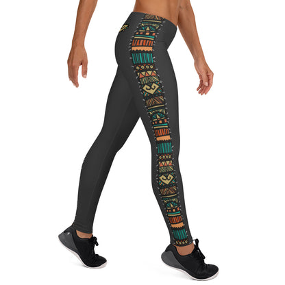 Tribal Pattern Sitich Leggings