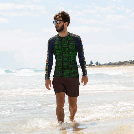 Tribal Stitch Men's Rash Guard