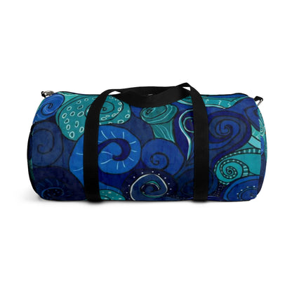 Stain Glass Turtle Duffel Bag