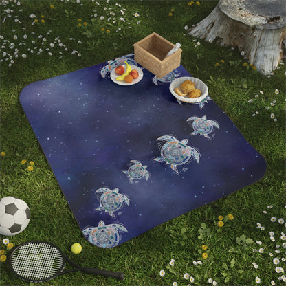 Mosaic Cosmic-toise Picnic Blanket