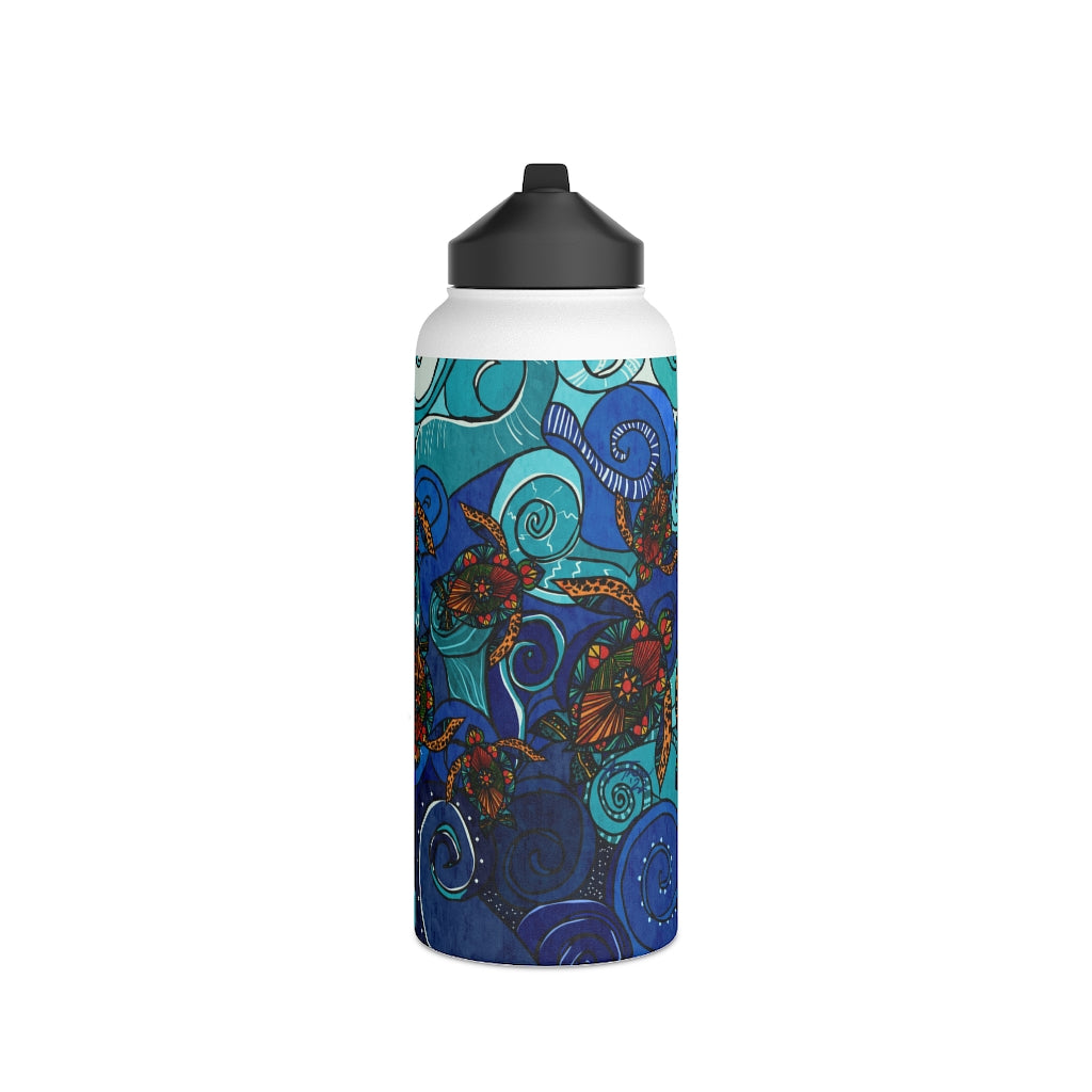 Stainless Steel Water Bottle, Standard Lid