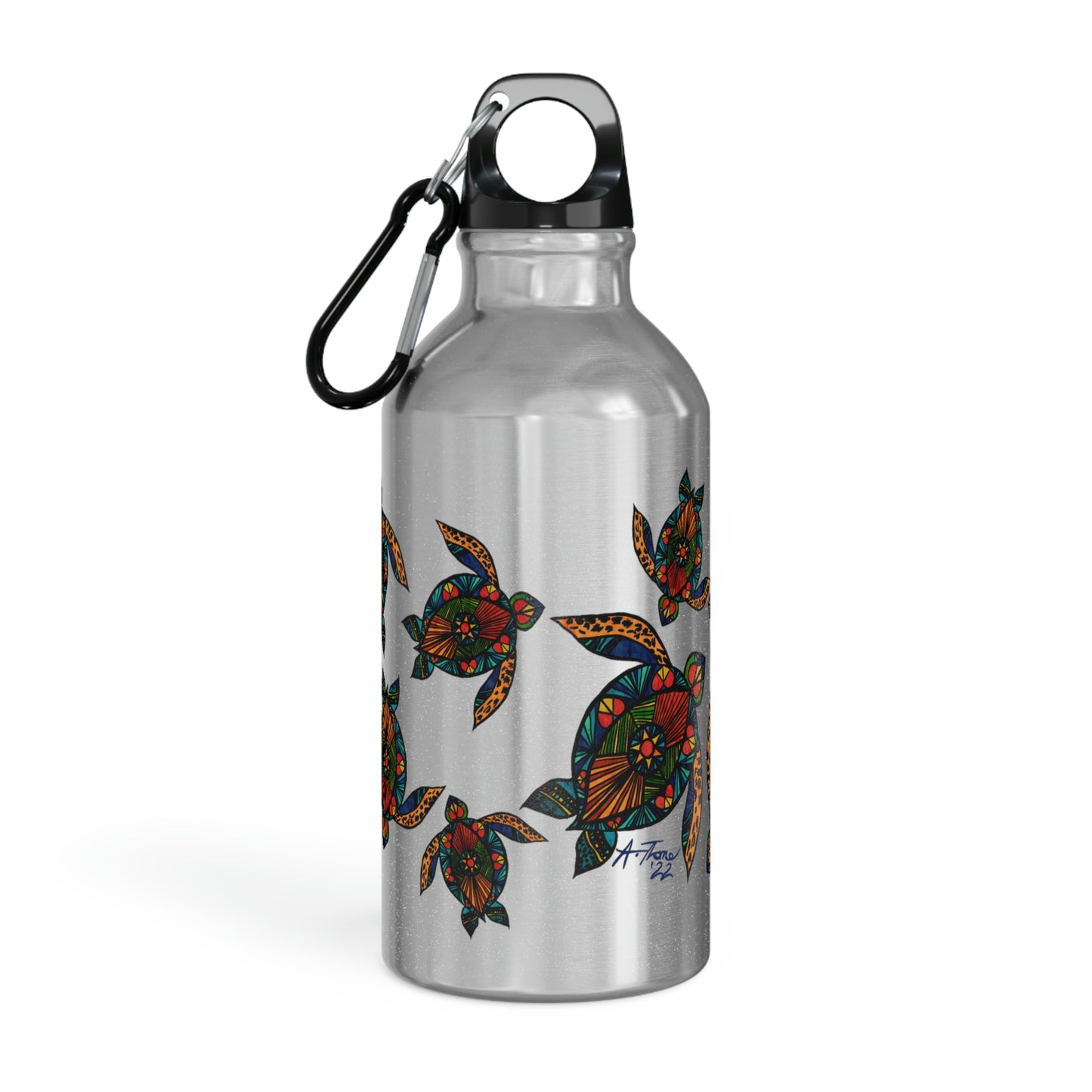 Stain GLass Turtle Oregon Sport Bottle