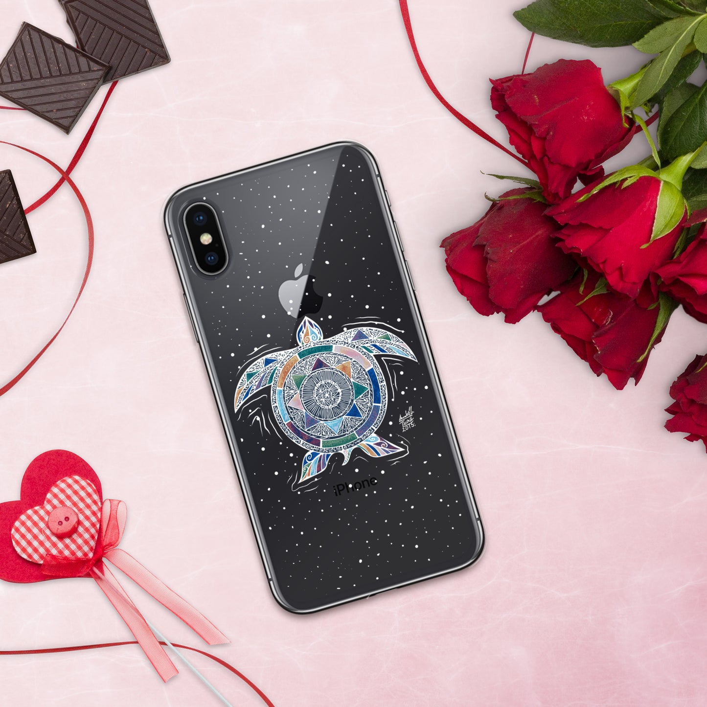 Mosaic Cosmic-toise iPhone Case