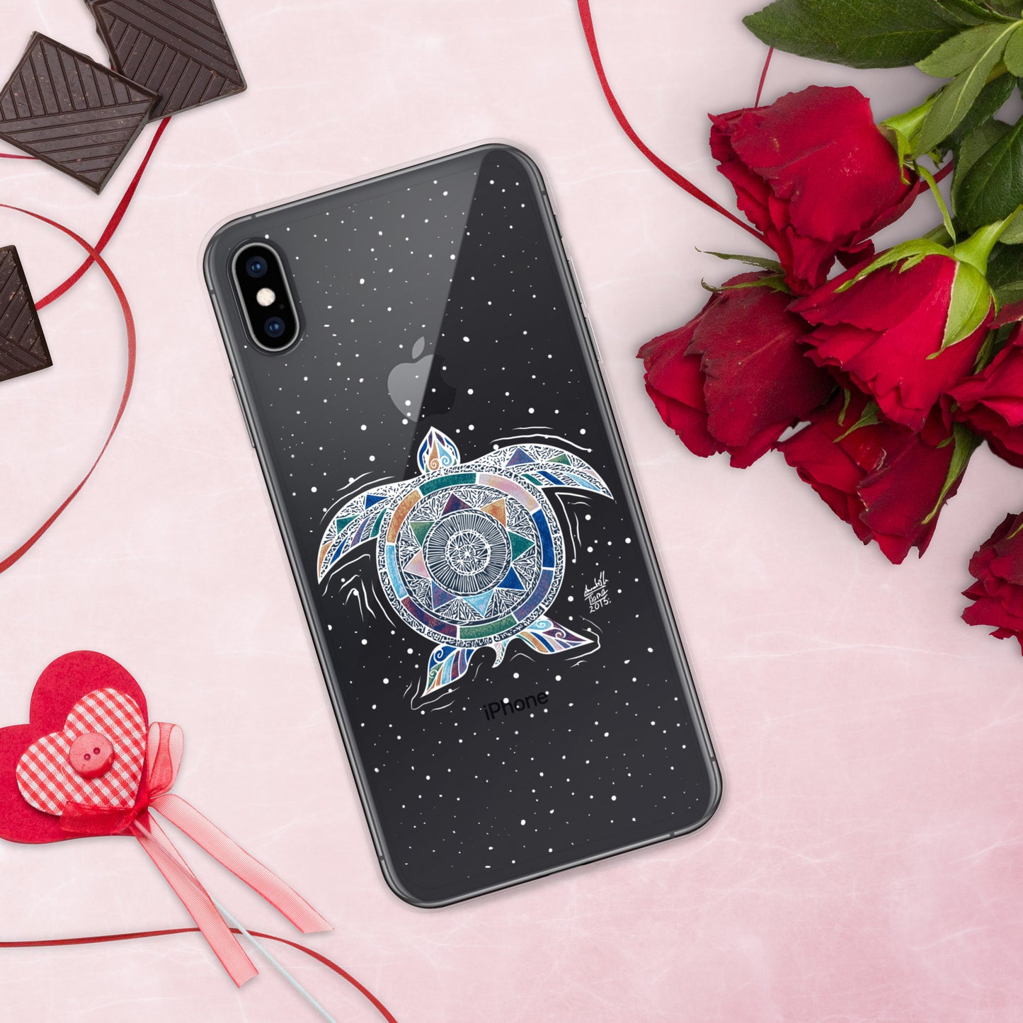 Mosaic Cosmic-toise iPhone Case