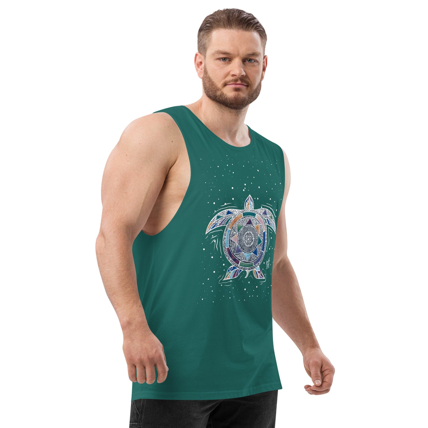 Mosaic Cpsmic-tours Men’s drop arm tank top